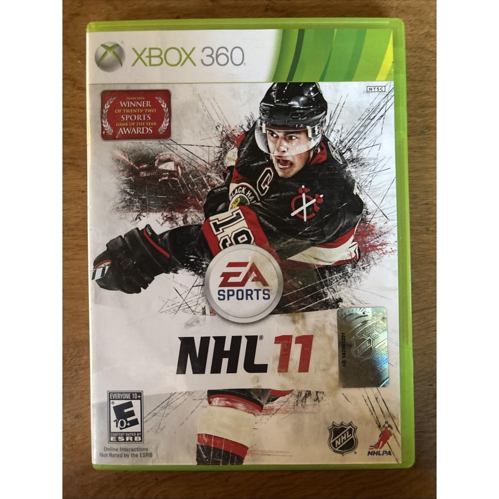 NHL 11 XBOX 360 EA Sports Hockey Game Complete Dolby Digital Super Fun